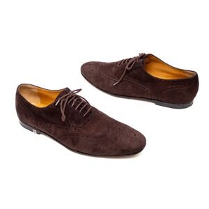 GUCCI Made in Italy Lace Up Plain Toe Oxford Shoe in Black Size 8 US Size 9 $890 GUCCI men main image 2